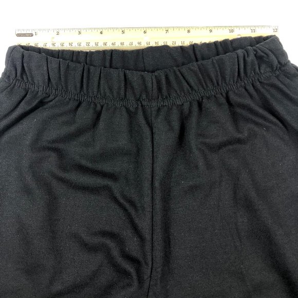 NEW CW Classics Cozy Black Cotton Blend French Terry 2 Piece Set Athleisure - Picture 8 of 16